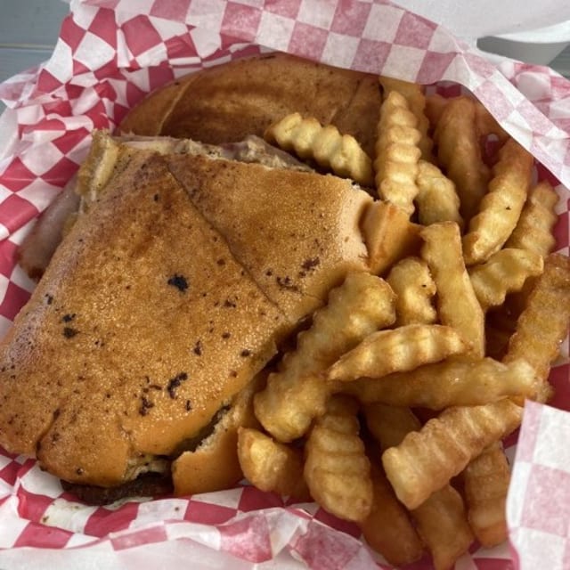 Famous Big Mouth Cuban Sandwich.