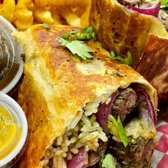 Lomo Burrito.