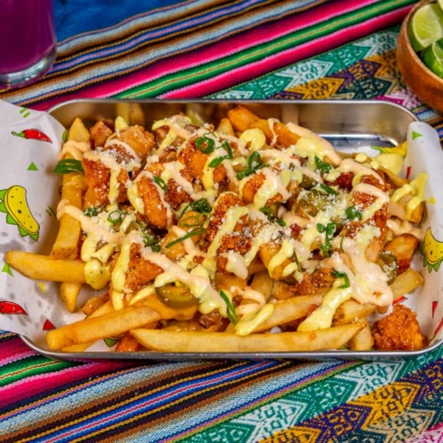Chicken Voodoo Fries.