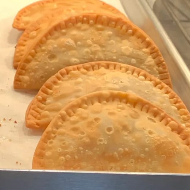 (2) Home-Made Beef Empanadas.