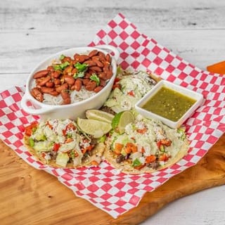 Tinga Chicken Tacos